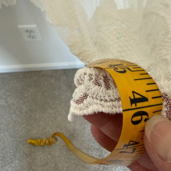 NWOT Anna-Kaci California‎ White Lace Sheer Long Kimono Whimsifairy Cottagecore - Picture 8 of 10